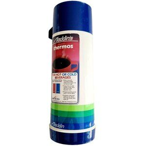 1984 Aladdin Thermos Hot And Cold Travel Container Vintage Large 48 oz INVRM